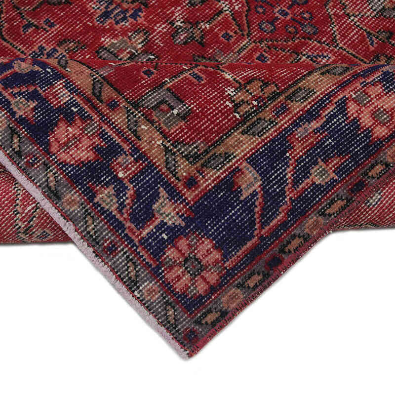 Vintage Turkish Hand-Knotted Rug - 3' 9" x 7'  (45" x 84") - K0076922
