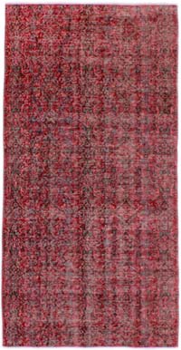 El Dokuma Vintage Halı - 94 cm x 188 cm