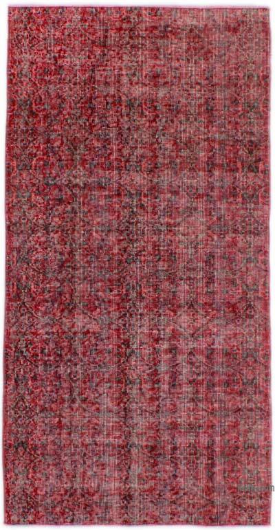 El Dokuma Vintage Halı - 94 cm x 188 cm