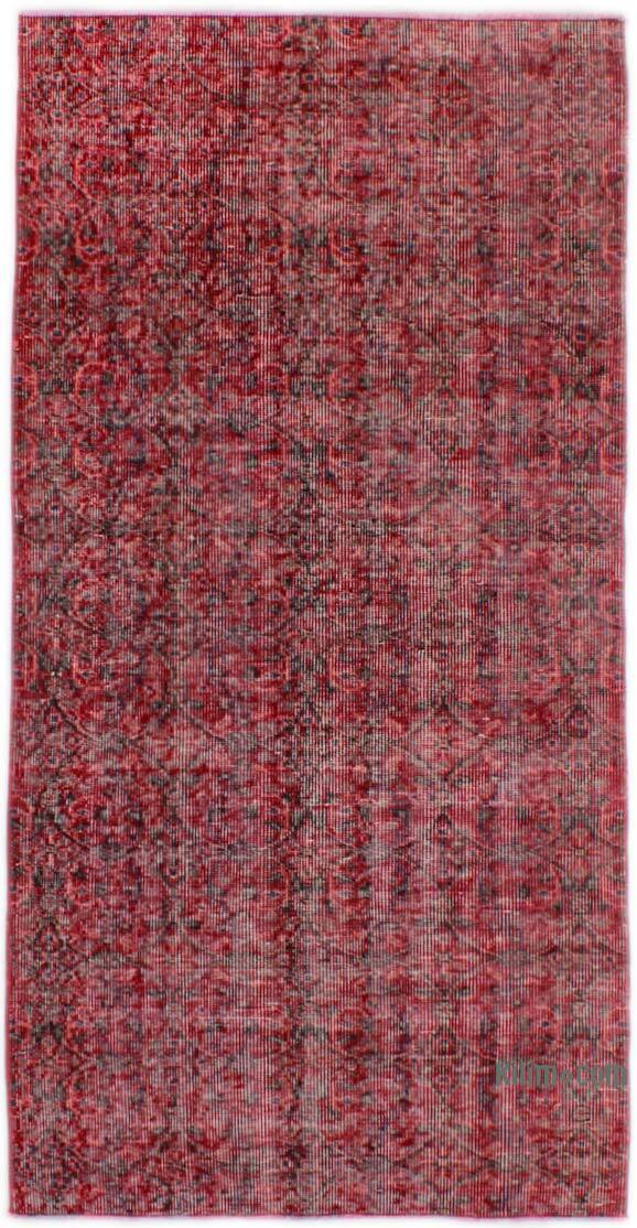 Vintage Turkish Hand-Knotted Rug - 3' 1" x 6' 2" (37" x 74") - K0076933