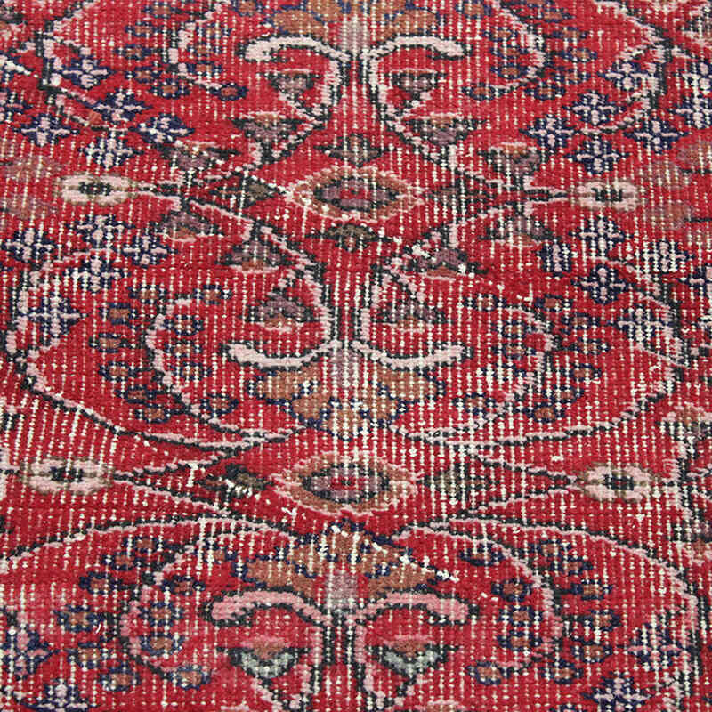 Alfombra Vintage Turca Anudada a Mano - 112 cm x 220 cm - K0076936