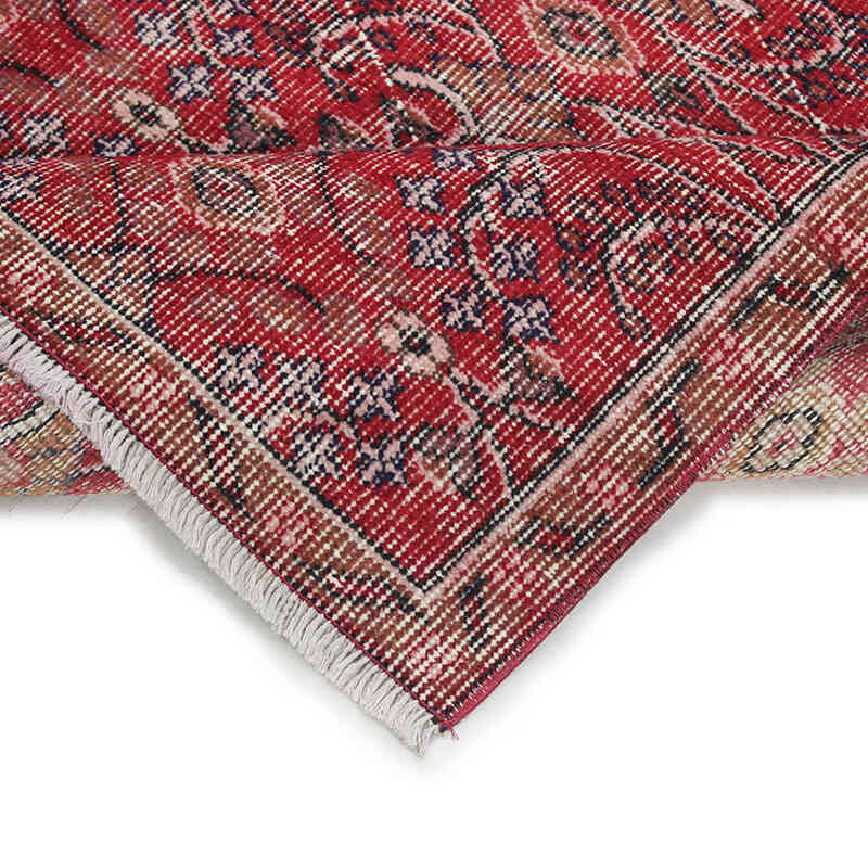 Alfombra Vintage Turca Anudada a Mano - 112 cm x 220 cm - K0076936