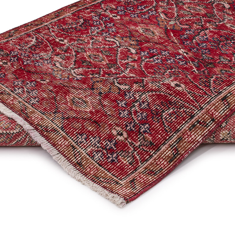 El Dokuma Vintage Halı - 112 cm x 220 cm - K0076936