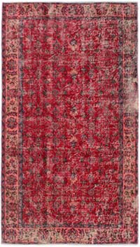 El Dokuma Vintage Halı - 116 cm x 206 cm