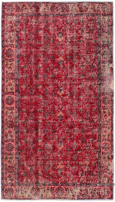 Vintage Turkish Hand-Knotted Rug - 3' 10" x 6' 9" (46" x 81")