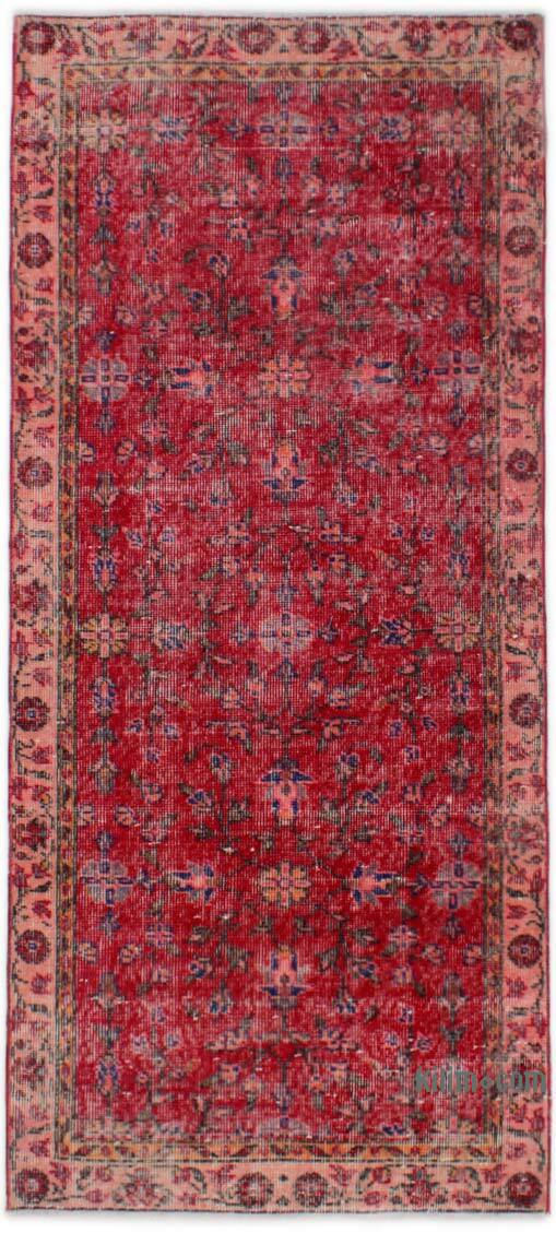 Vintage Turkish Hand-Knotted Rug - 2' 9" x 6' 2" (33" x 74") - K0076943