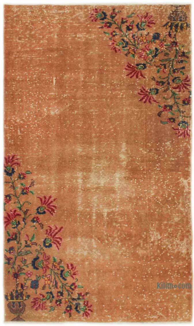 Vintage Turkish Hand-Knotted Rug - 3' 7" x 6' 1" (43" x 73") - K0076944