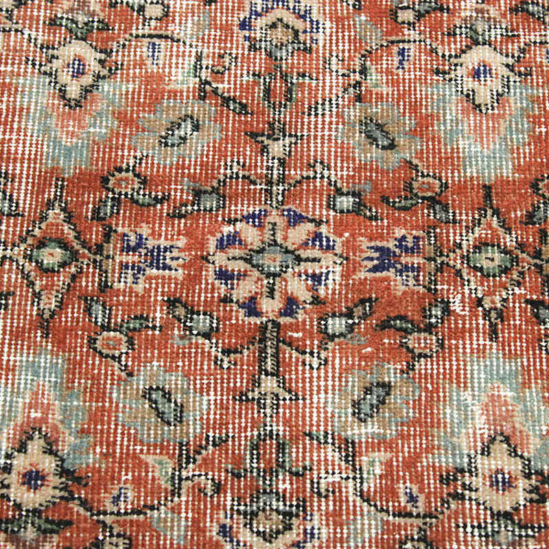 El Dokuma Vintage Halı - 106 cm x 198 cm - K0076951