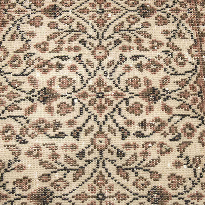 Alfombra Vintage Turca Anudada a Mano - 93 cm x 200 cm - K0076953