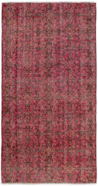 Alfombra Vintage Turca Anudada a Mano - 95 cm x 182 cm