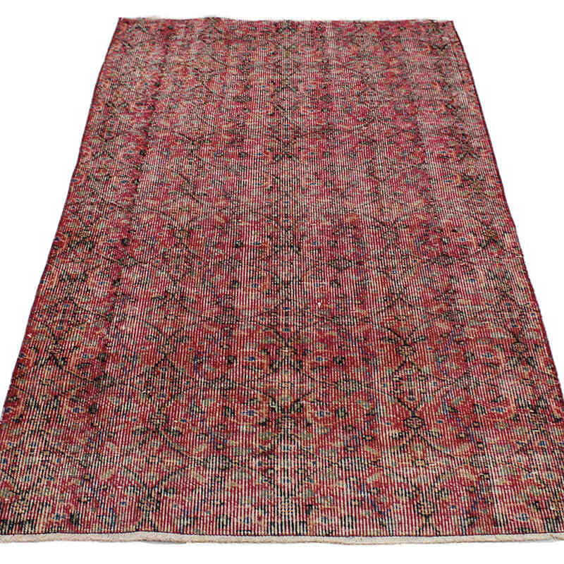 Alfombra Vintage Turca Anudada a Mano - 95 cm x 182 cm - K0076955
