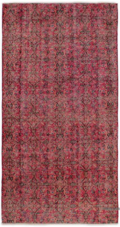 El Dokuma Vintage Halı - 95 cm x 182 cm