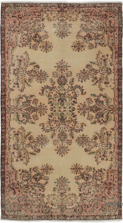 El Dokuma Vintage Halı - 118 cm x 218 cm