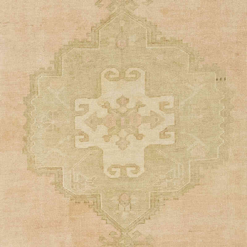 Alfombra Vintage Turca Anudada a Mano - 286 cm x 355 cm - K0076981