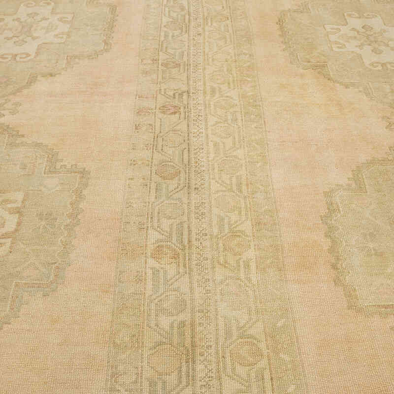 Alfombra Vintage Turca Anudada a Mano - 286 cm x 355 cm - K0076981
