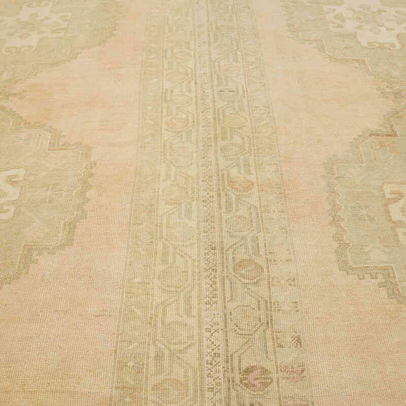 Alfombra Vintage Turca Anudada a Mano - 286 cm x 355 cm - K0076981