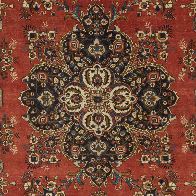 Vintage Hand-Knotted Oriental Rug - 12' 2" x 18' 8" (146" x 224") - K0076984