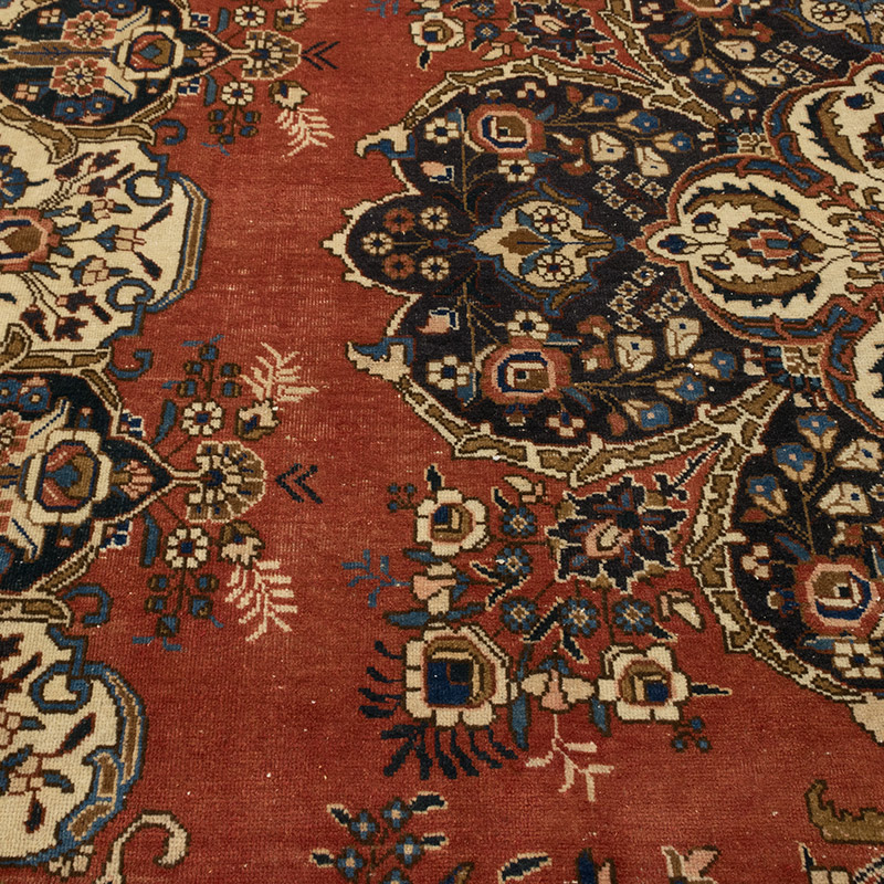 Vintage Hand-Knotted Oriental Rug - 12' 2" x 18' 8" (146" x 224") - K0076984
