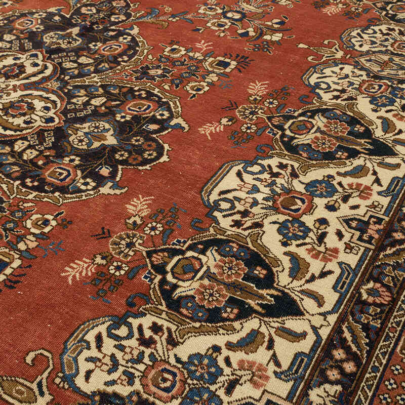 Vintage Hand-Knotted Oriental Rug - 12' 2" x 18' 8" (146" x 224") - K0076984