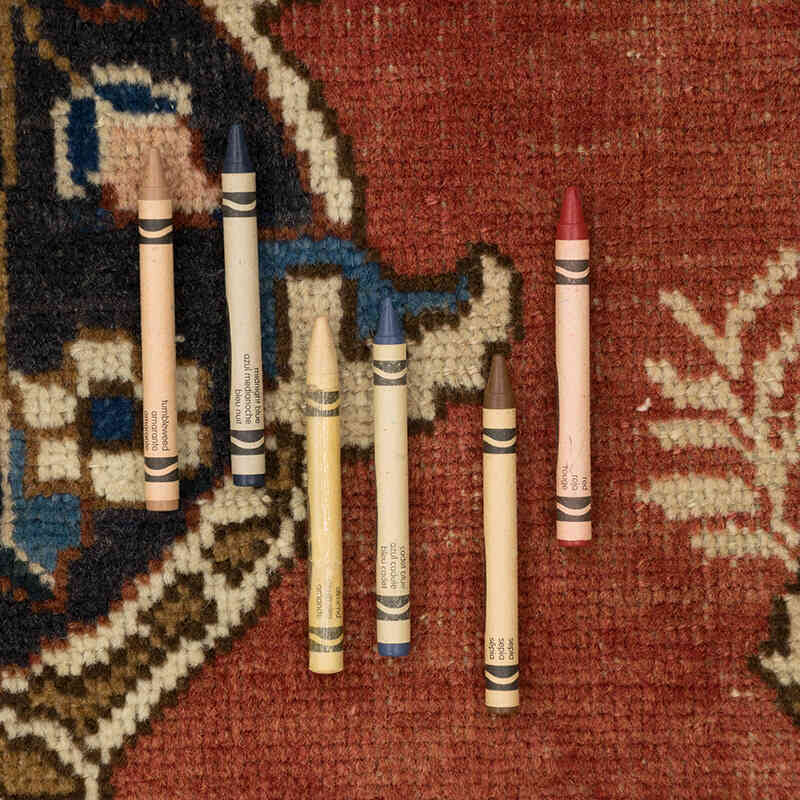Vintage Hand-Knotted Oriental Rug - 12' 2" x 18' 8" (146" x 224") - K0076984