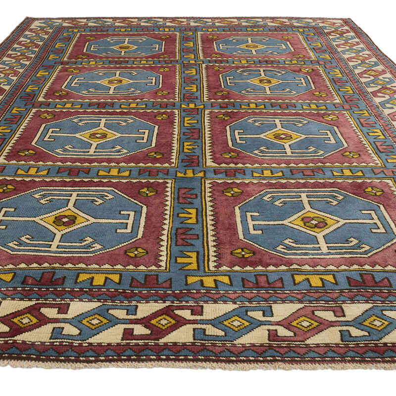 Vintage Turkish Hand-Knotted Rug - 8' 3" x 11' 2" (99" x 134") - K0076987