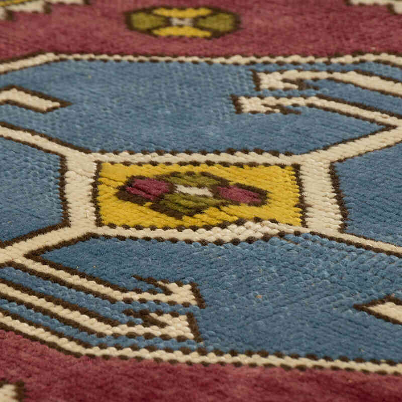 Vintage Turkish Hand-Knotted Rug - 8' 3" x 11' 2" (99" x 134") - K0076987