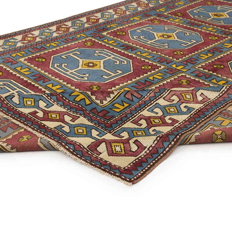 Vintage Turkish Hand-Knotted Rug - 8' 3" x 11' 2" (99" x 134") - K0076987