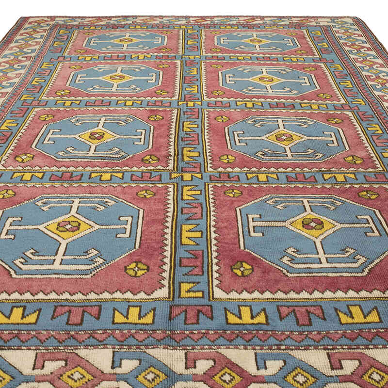Vintage Turkish Hand-Knotted Rug - 8' 3" x 11' 2" (99" x 134") - K0076987