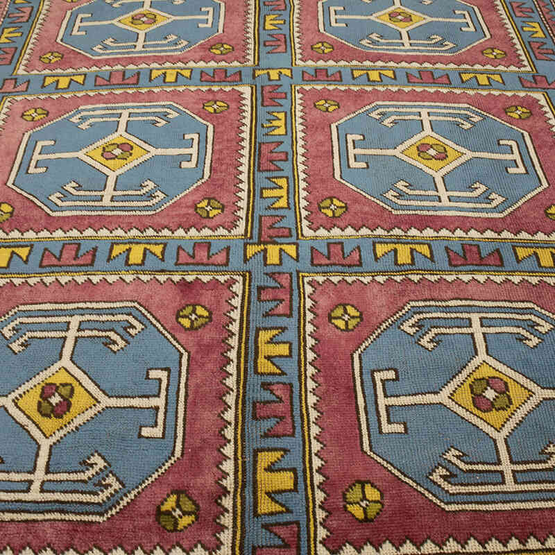 Vintage Turkish Hand-Knotted Rug - 8' 3" x 11' 2" (99" x 134") - K0076987