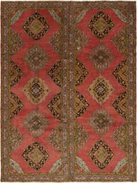Alfombra Vintage Turca Anudada a Mano - 292 cm x 387 cm
