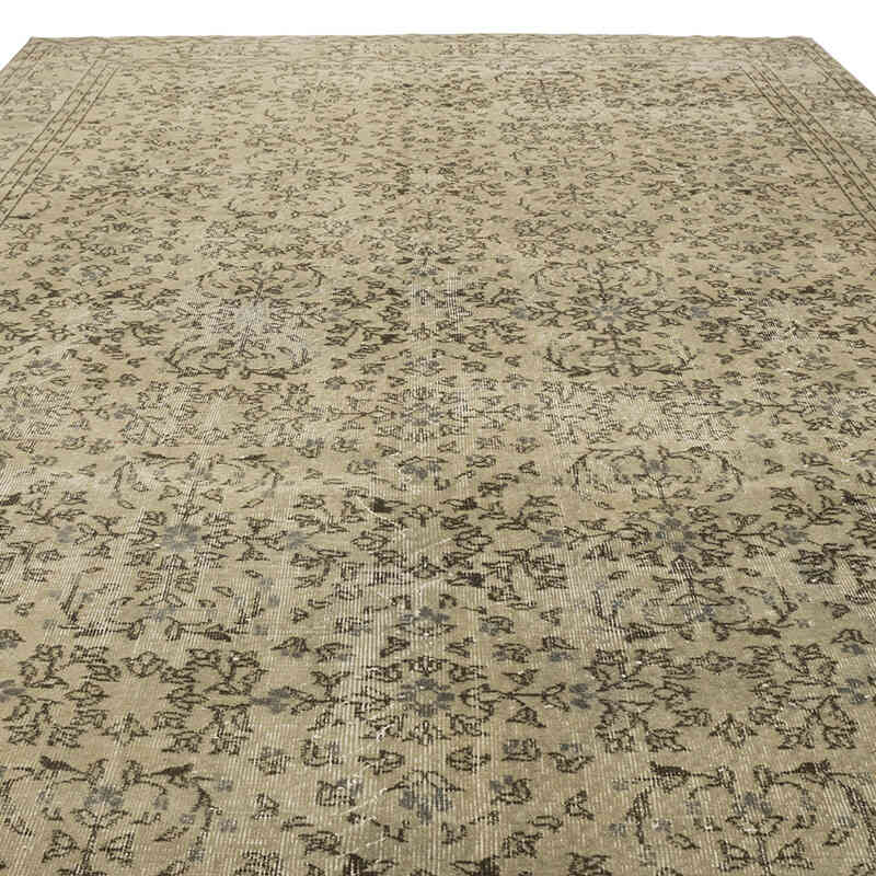 Vintage Hand-Knotted Oriental Rug - 8' 10" x 12' 8" (106" x 152") - K0076989