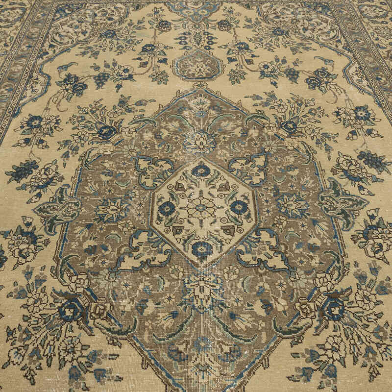 Vintage Hand-Knotted Oriental Rug - 7' 11" x 12' 3" (95" x 147") - K0076990
