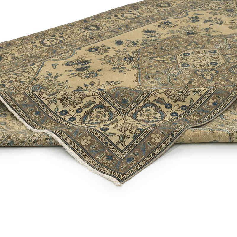 Vintage Hand-Knotted Oriental Rug - 7' 11" x 12' 3" (95" x 147") - K0076990