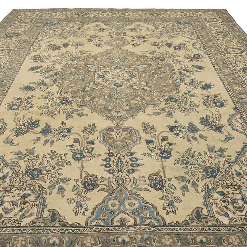 Vintage Hand-Knotted Oriental Rug - 7' 11" x 12' 3" (95" x 147") - K0076990
