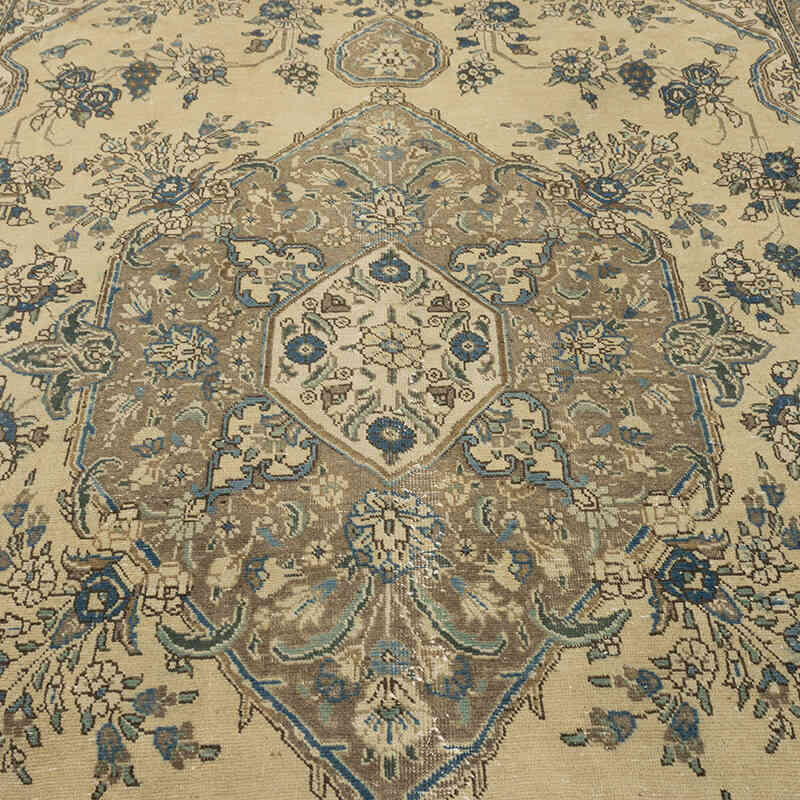 Vintage Hand-Knotted Oriental Rug - 7' 11" x 12' 3" (95" x 147") - K0076990