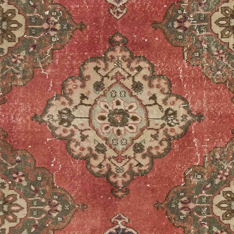 Alfombra Vintage Turca Anudada a Mano - 285 cm x 400 cm - K0076991