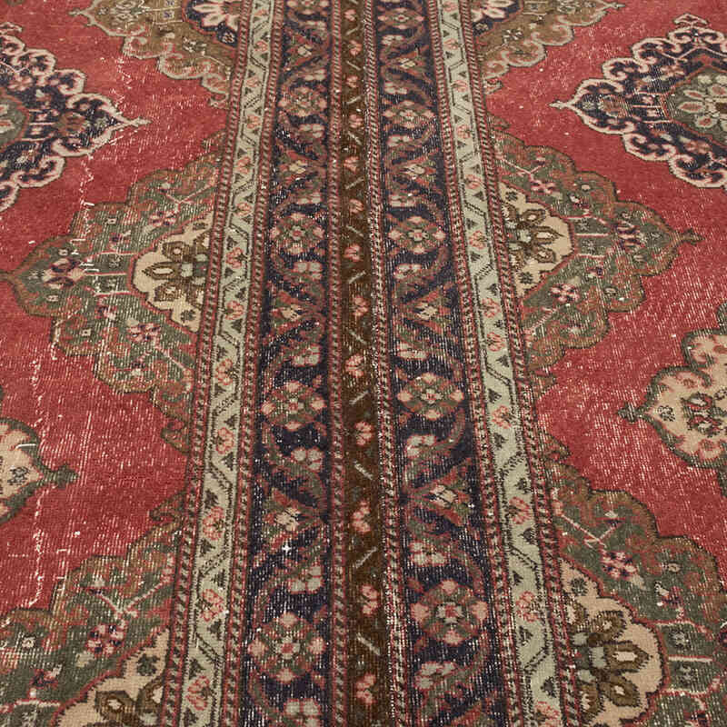 Alfombra Vintage Turca Anudada a Mano - 285 cm x 400 cm - K0076991