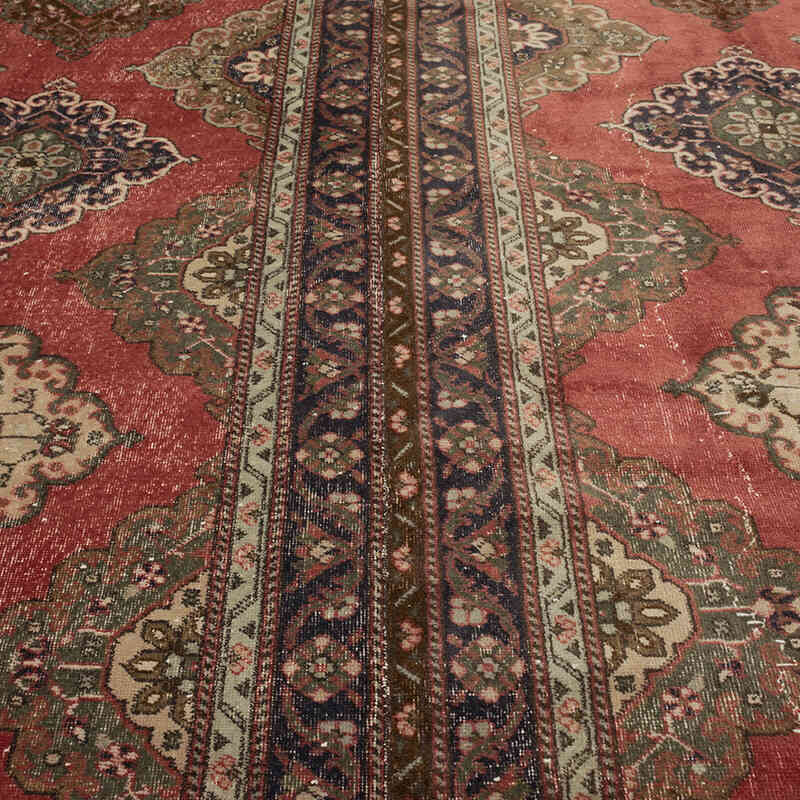 Alfombra Vintage Turca Anudada a Mano - 285 cm x 400 cm - K0076991
