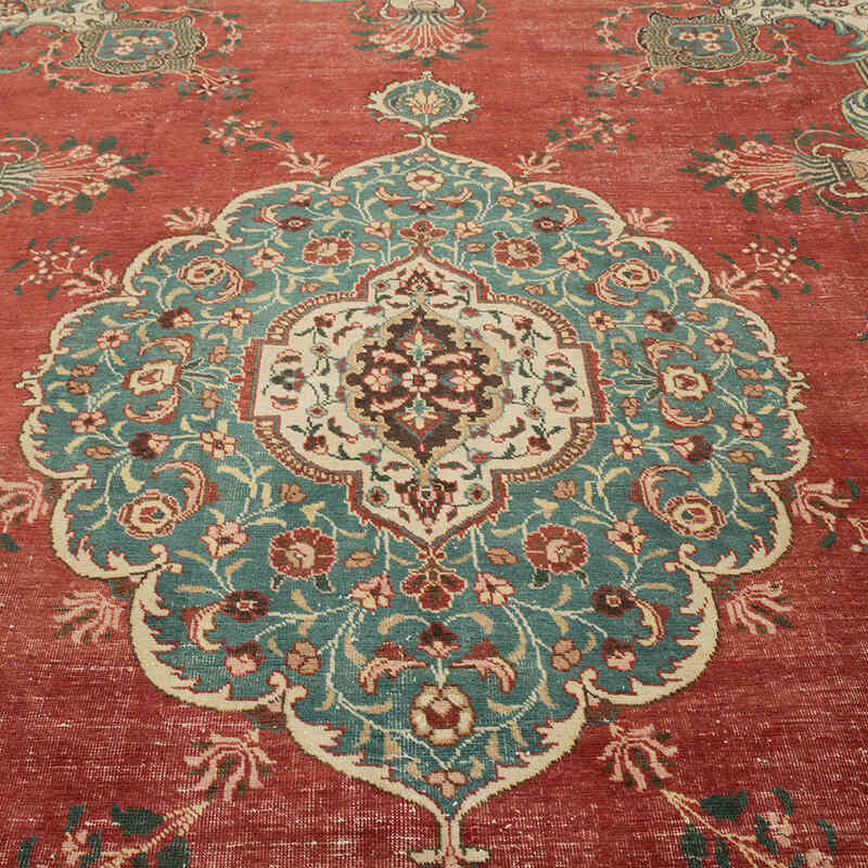 Vintage Hand-Knotted Oriental Rug - 11' 2" x 14' 8" (134" x 176") - K0076995