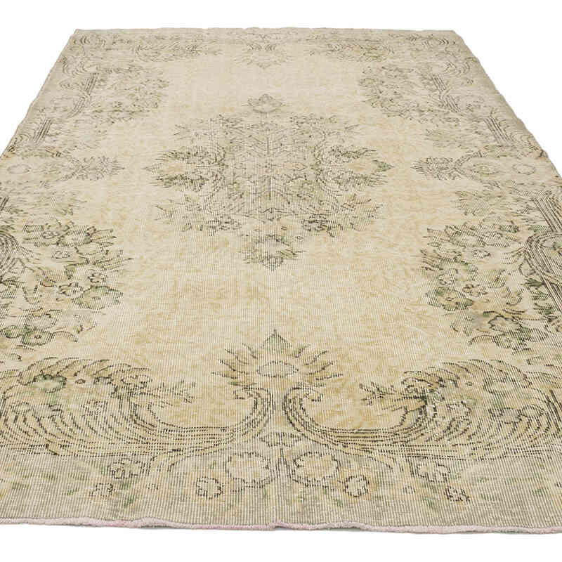 Alfombra Vintage Turca Anudada a Mano - 174 cm x 280 cm - K0076998