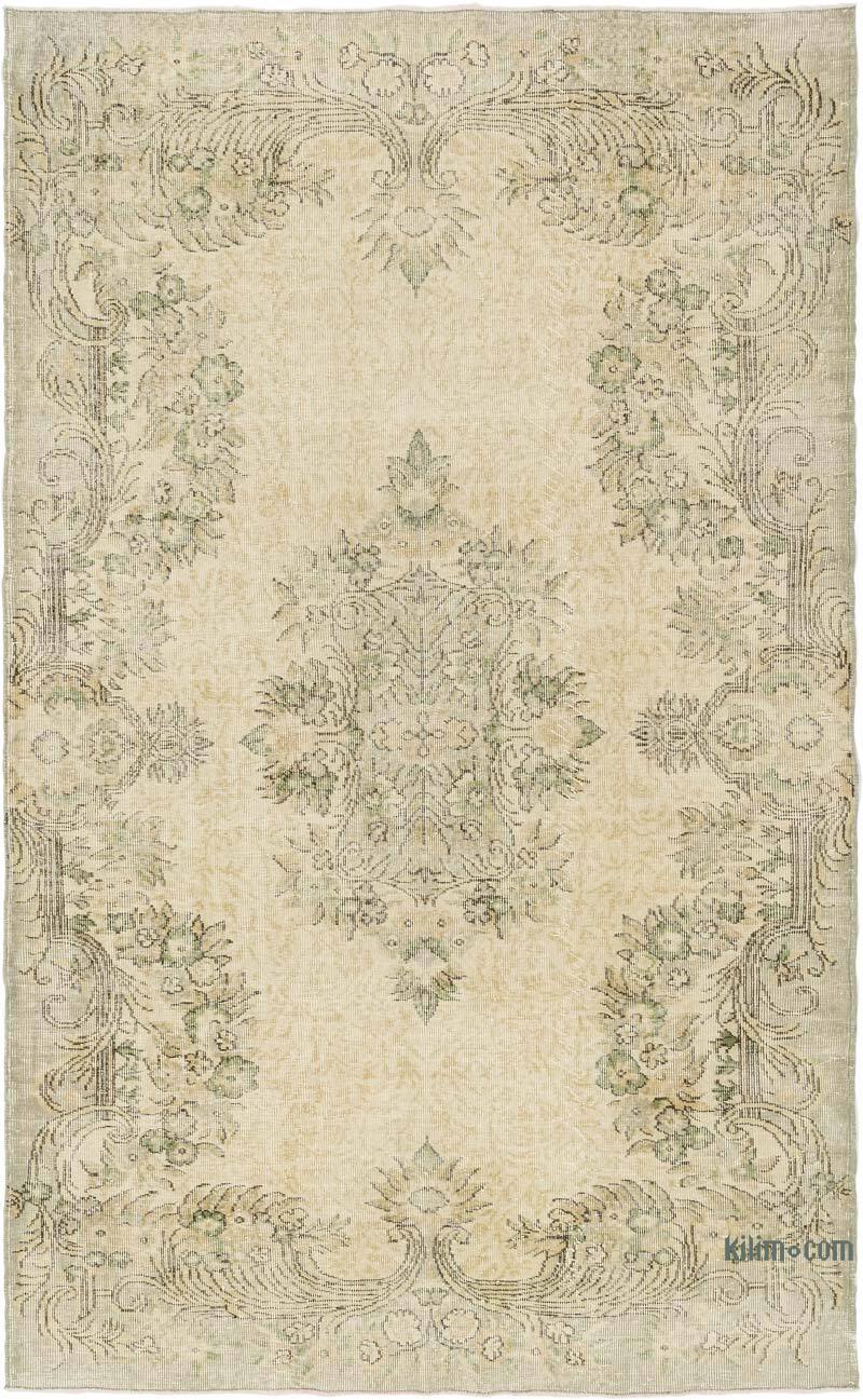 Alfombra Vintage Turca Anudada a Mano - 174 cm x 280 cm - K0076998