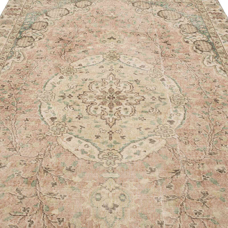 Alfombra Vintage Turca Anudada a Mano - 170 cm x 281 cm - K0076999