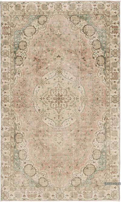 Alfombra Vintage Turca Anudada a Mano - 170 cm x 281 cm