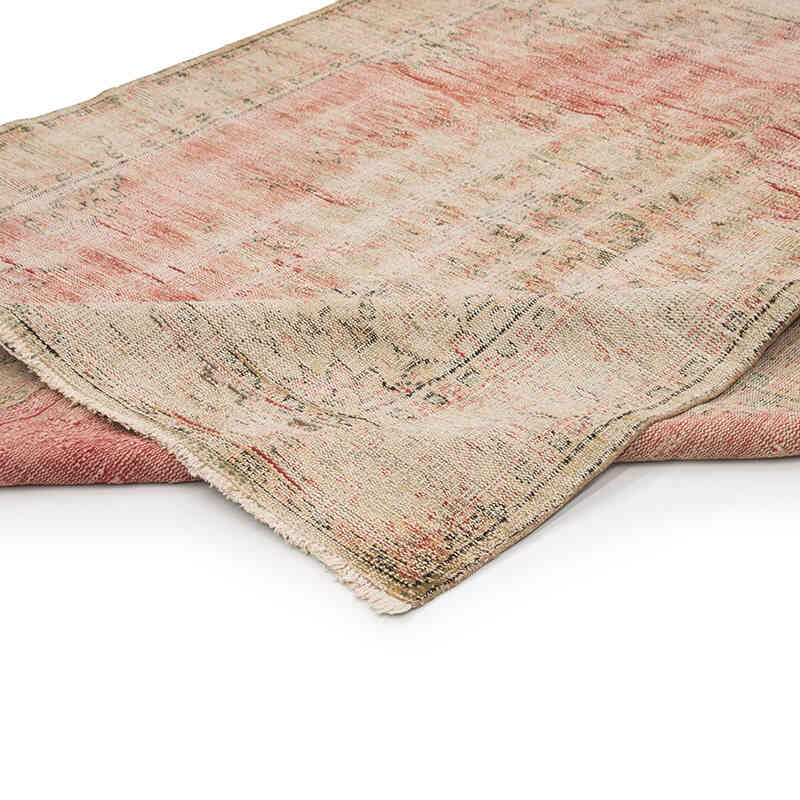 Alfombra Vintage Turca Anudada a Mano - 181 cm x 241 cm - K0077000