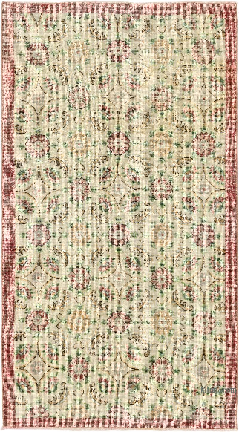 El Dokuma Vintage Hali - 112 cm x 202 cm - K0077001