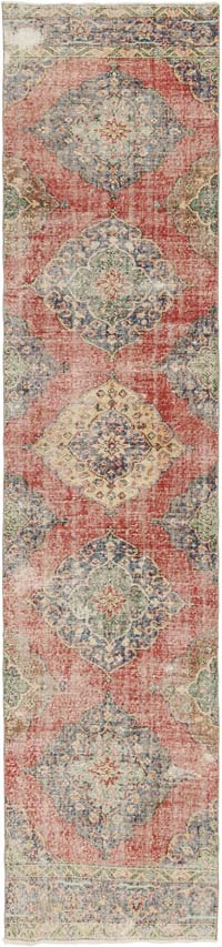 Vintage Anadolu Yolluk - 93 cm x 405 cm