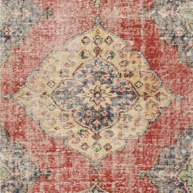 Alfombra Turca Vintage De Pasillo - 93 cm x 405 cm - K0077013