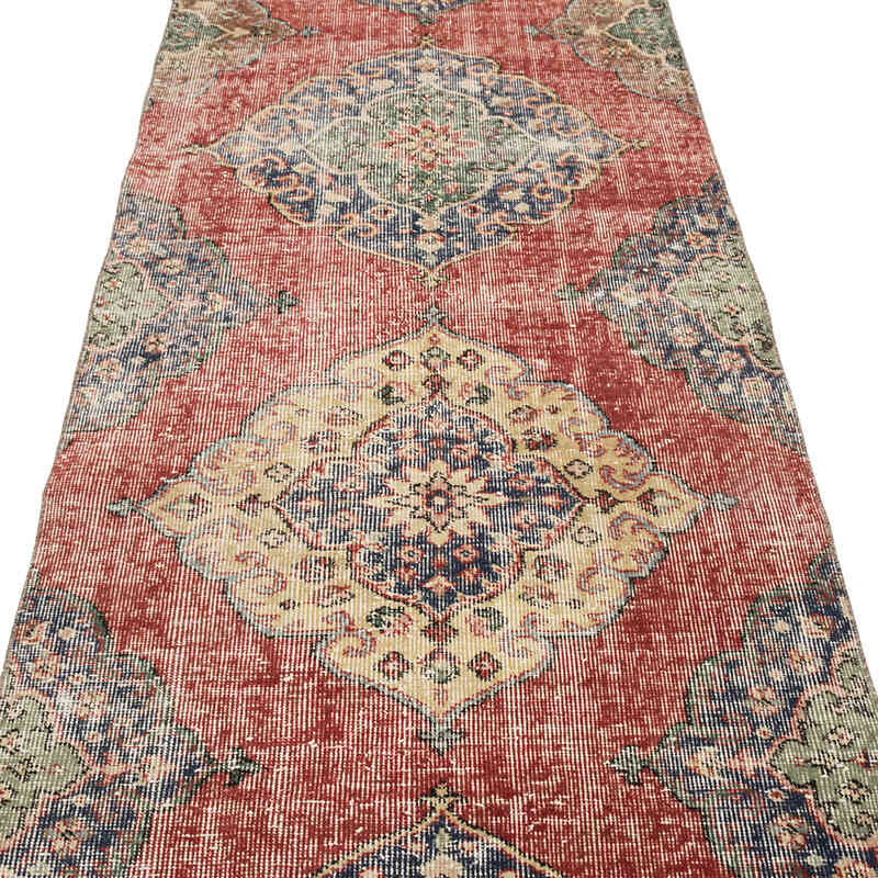 Alfombra Turca Vintage De Pasillo - 93 cm x 405 cm - K0077013