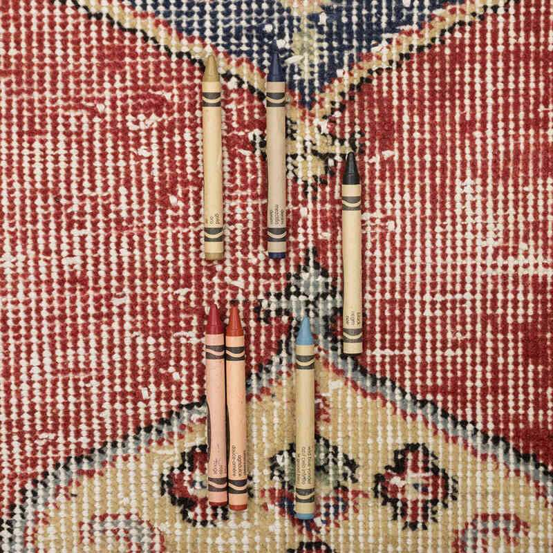 Alfombra Turca Vintage De Pasillo - 93 cm x 405 cm - K0077013