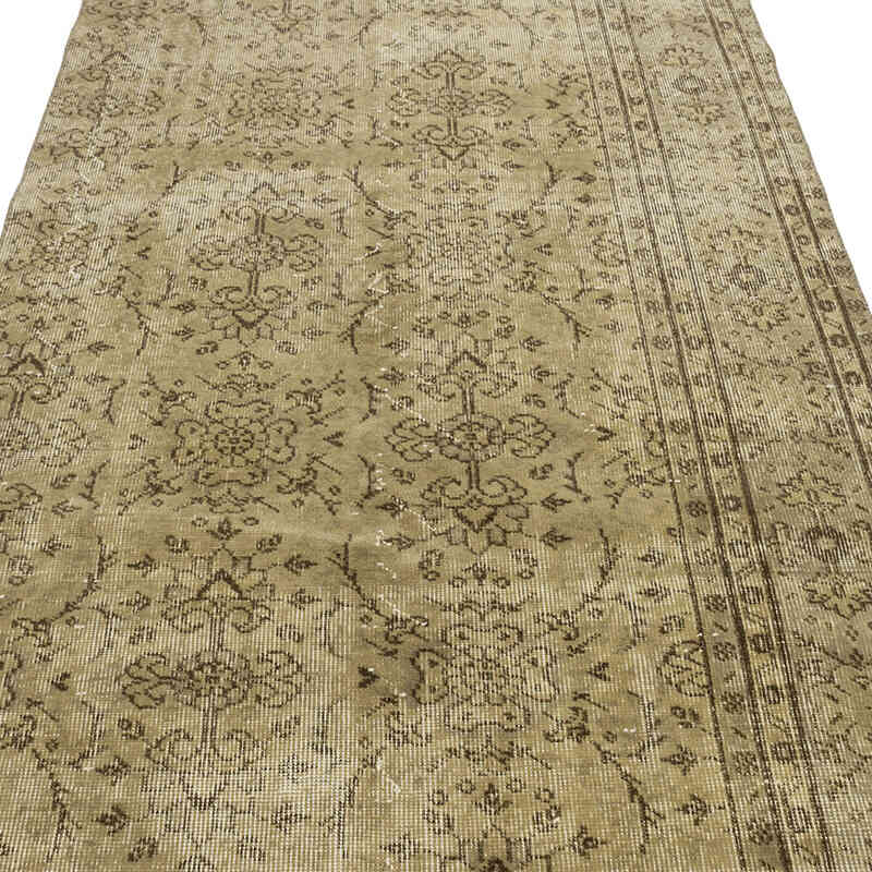 Vintage Turkish Hand-Knotted Rug - 3' 10" x 7' 6" (46" x 90") - K0077014